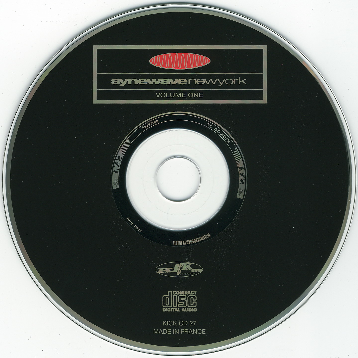 Synewave New York  Vol. One (1995) : CD